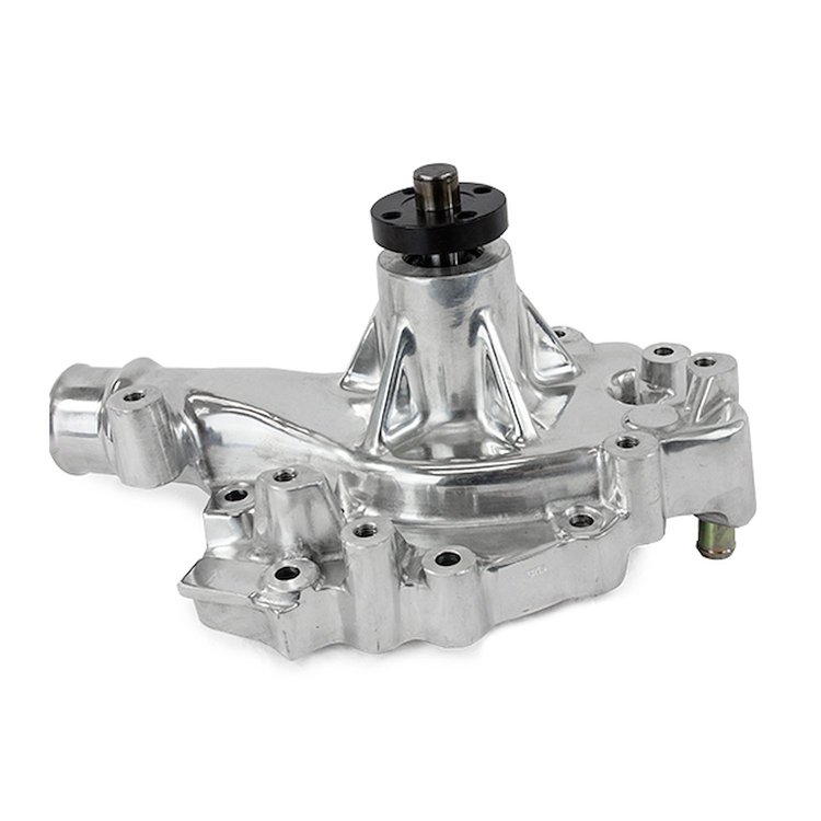 HC8052P Mechanical Water Pump, Aluminum, Polished, Ford Big Block (429, 460)
