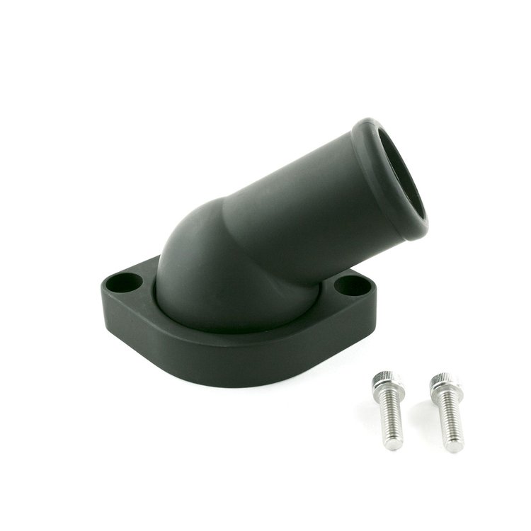 HC8937BK Chevrolet LSX 45-Degree Swivel Black Aluminum Water Neck