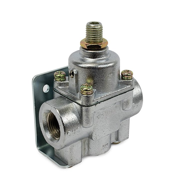 JM1056C Fuel Pressure Regulator, 4.5-9 PSI, Chrome