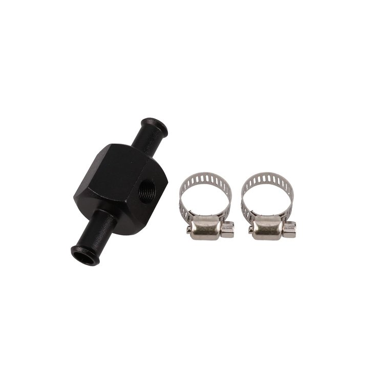 JM1061BK Black Fuel Pressure Gauge Adapter