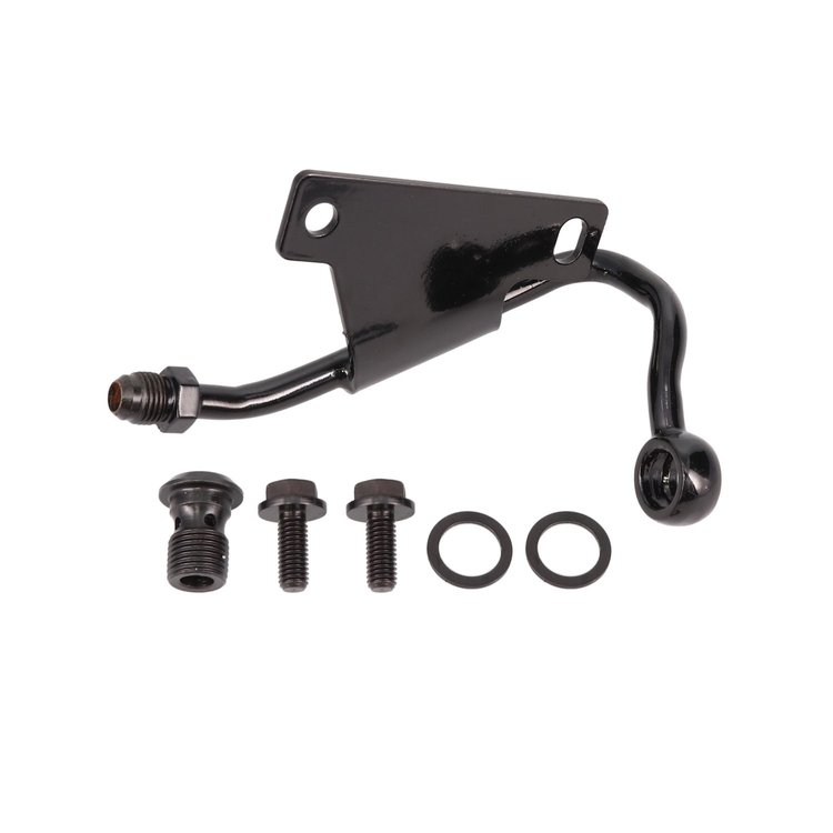 JM2013BK GM Type II Power Steering Pump Low-Mount Hardline, Black