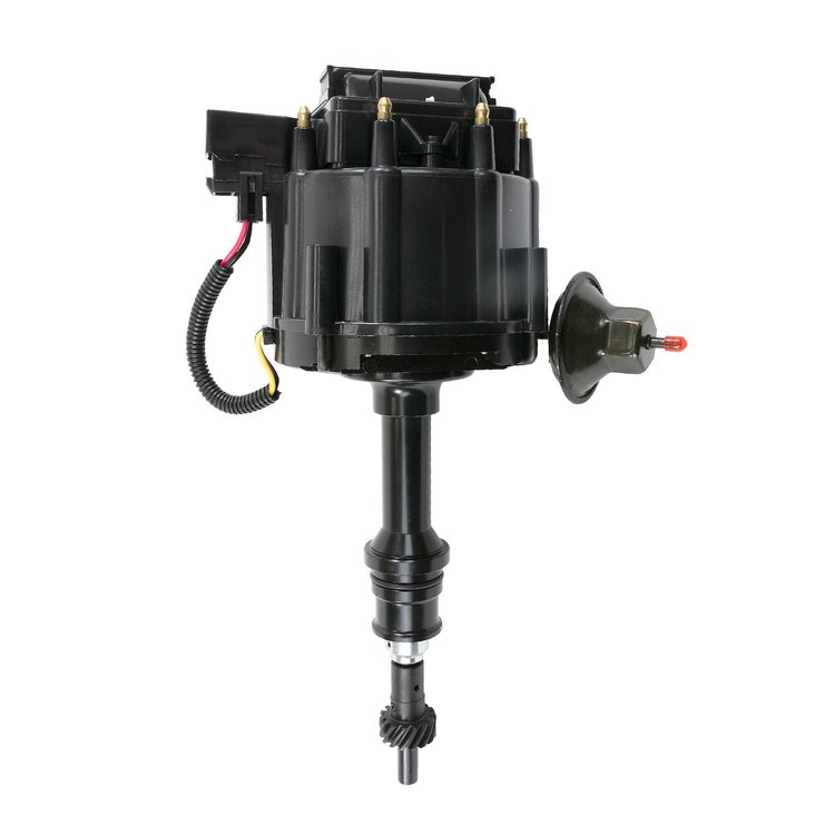 JM6502ABK HEI Distributor, Ford Small Block V8 (221, 260, 289, 302), All Black