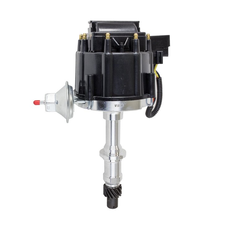 JM6504BK HEI Distributor, Pontiac V8 (389, 326, 400, 301, 421, 428, 455), Black