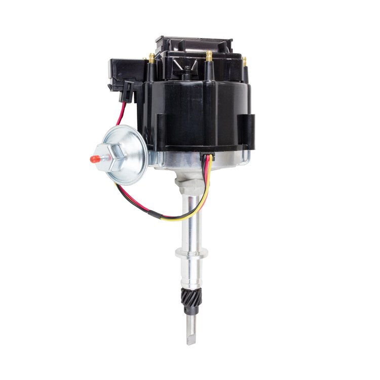 JM6511BK HEI Distributor, AMC/Jeep Inline 6 (232, 258), Black