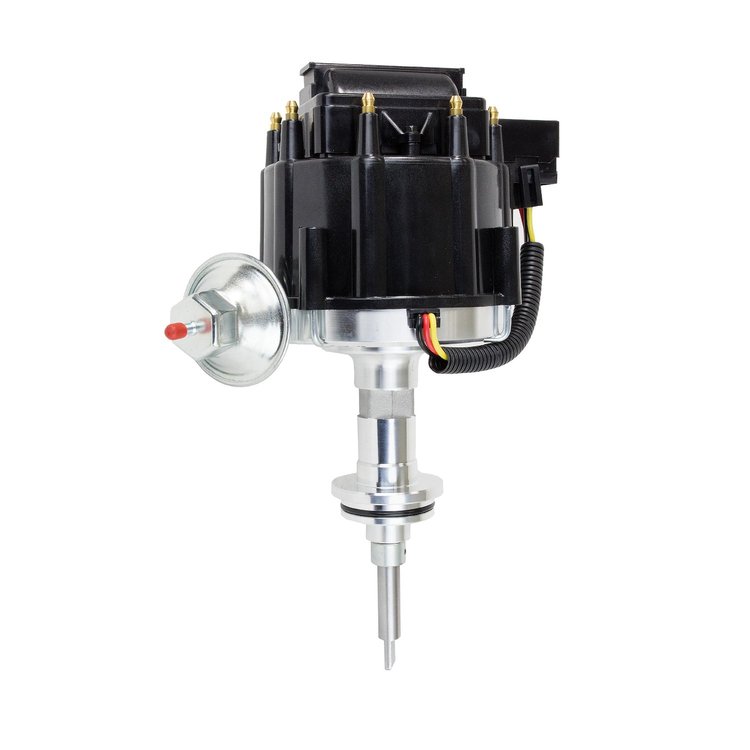 JM6513BK HEI Distributor, Chrysler Small Block "LA" V8 (273, 318, 340, 360), Black