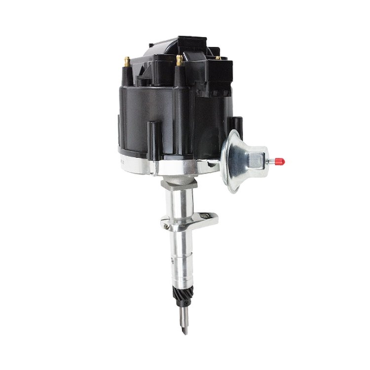 JM6516BK HEI Distributor, Chevrolet L6 (194 '49-'61, 216 '53-'62, 235 '41-'53), Black