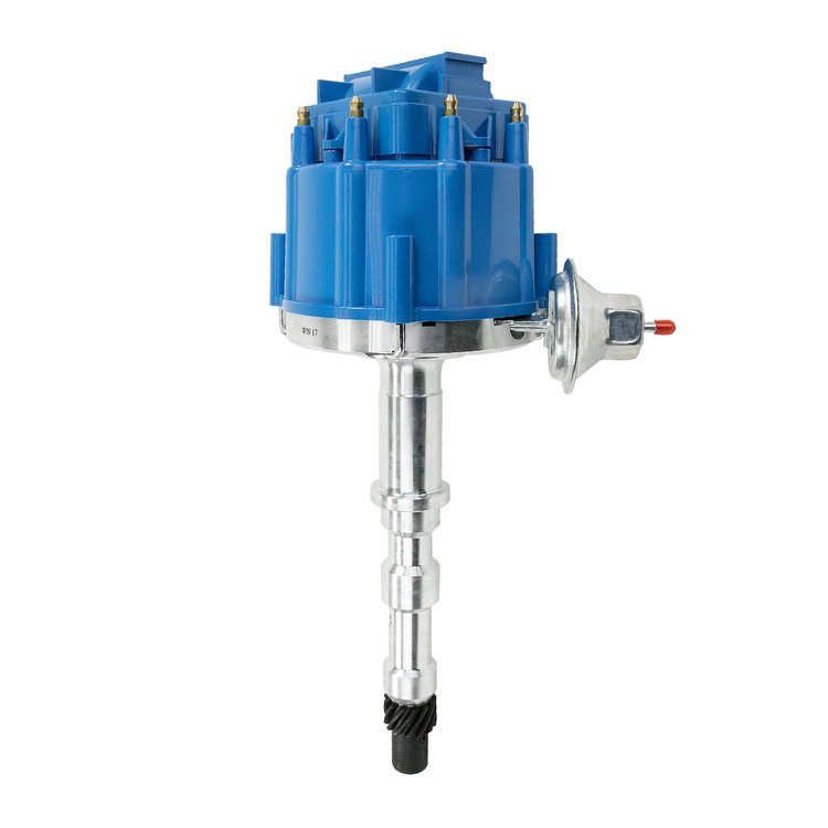 JM6517BL HEI Distributor, Cadillac V8 (368 in 1980, 425 from 1977-1979, 472, 500), Blue