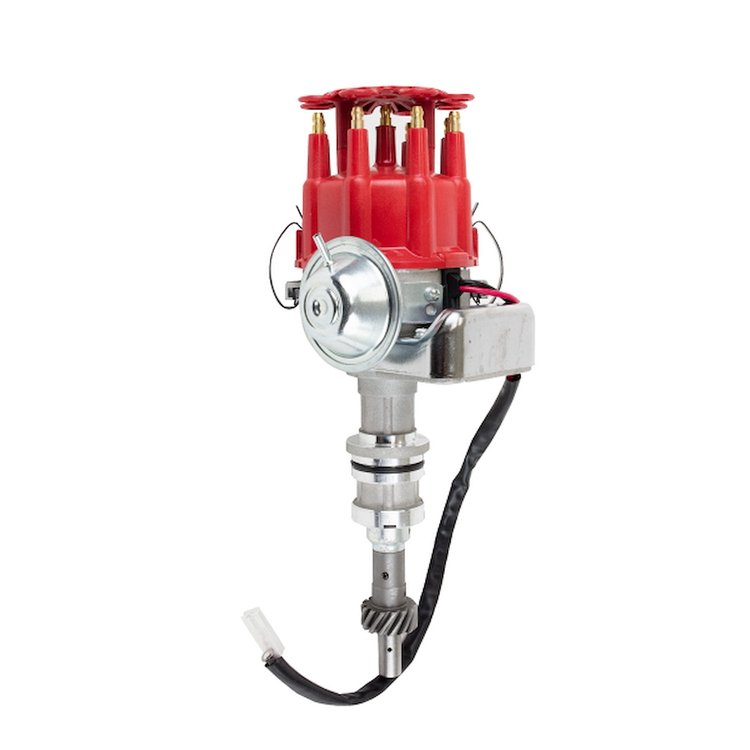 JM6710R Ready-to-Run Distributor, Ford 351W, Red