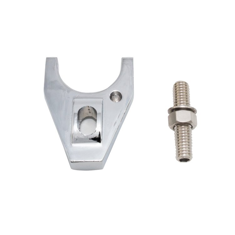 JM6926SL Distributor Hold Down Clamp, Chevrolet V8, Silver