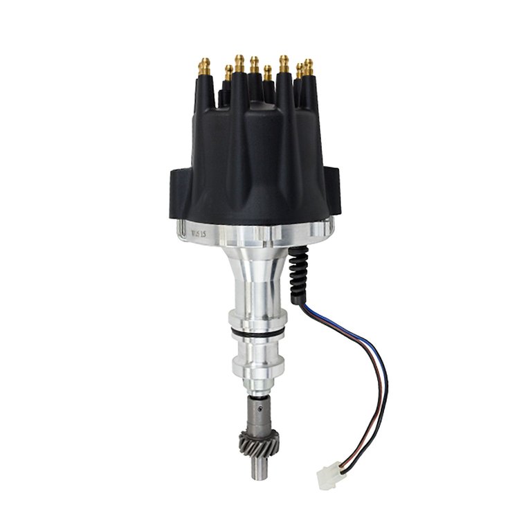 JM7610BK Pro Series Pro Billet Distributor, Ford 351W, Black