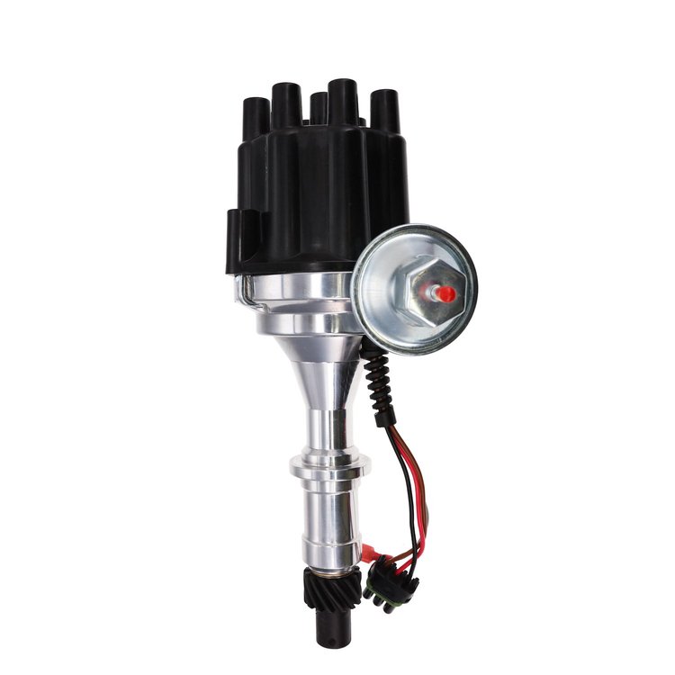 JM7704FBK Pro-Series Ready-to-Run Distributor, Pontiac V8 (389-455), Black Female
