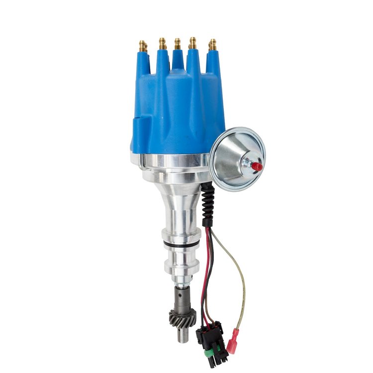 JM7710BL Pro Series Ready-to-Run Distributor, Ford 351W, Blue