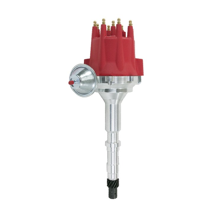 JM7712R Pro Series Ready-to-Run Distributor, AMC/Jeep V8 (290-Degrees401), Red