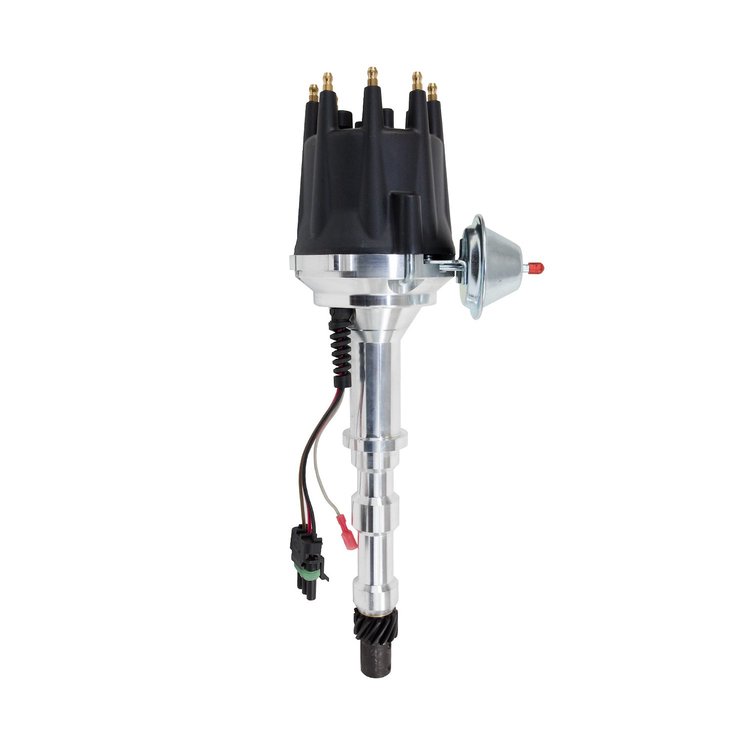 JM7717BK Pro Series Ready-to-Run Distributor, Cadillac V8 (368, 425, 472, 500), Black