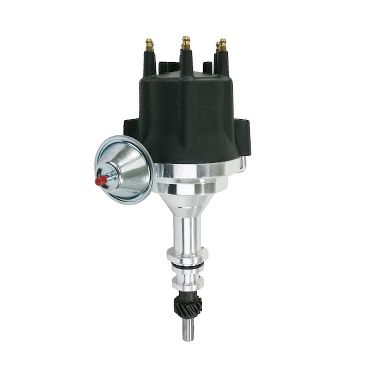 JM7727BK Pro Series Ready-to-Run Distributor, Ford L6 Gen 3 (144, 170, 200, 250), Black