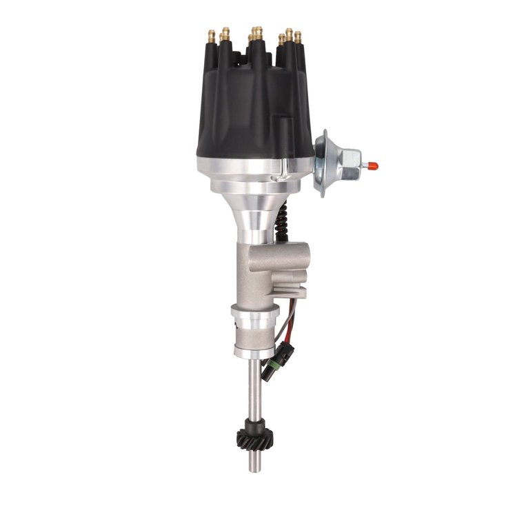 JM7741BK Pro Series Ready-to-Run Distributor, Ford Y-Block Tach Drive (272-312), Black