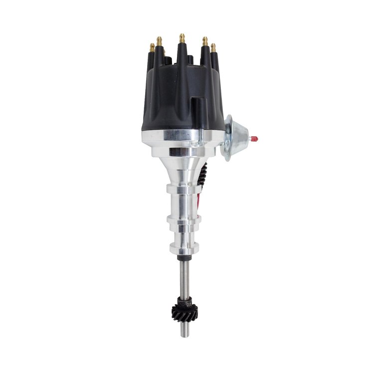 JM7742BK Pro Series Ready-to-Run Distributor, Ford Y Block (239-312), Black