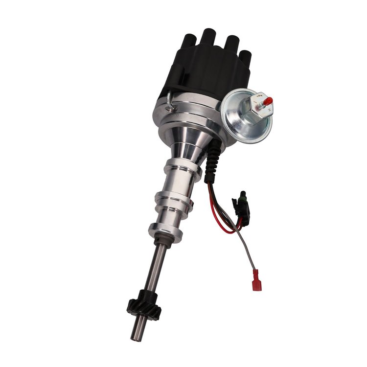 JM7742FBK Pro-Series Ready-to-Run Distributor, Ford Y Block (239-312), Black Female