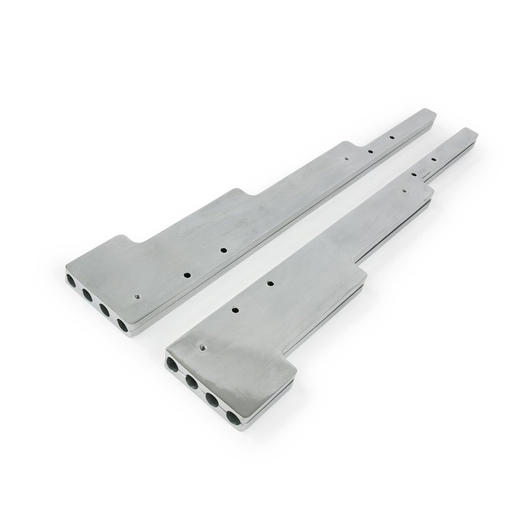 JM9001P Wire Looms, 9mm Aluminum Perimeter Bolt Valve Covers, Polished