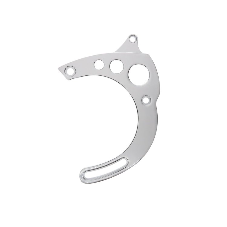 JM9114C Alternator 1G Bracket, Aluminum BBF Mid-Mount, Chrome