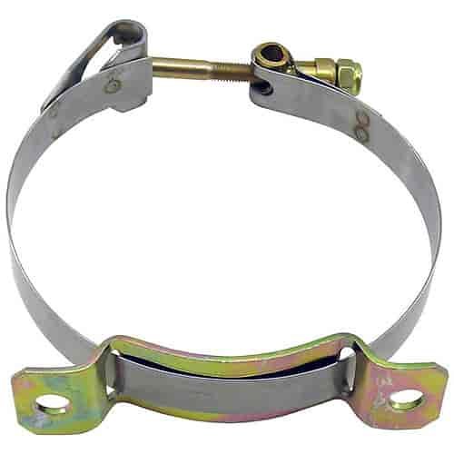Stainless Steel Bottle Bracket Fits 2-1/2 lb. Motorcycle Bottle