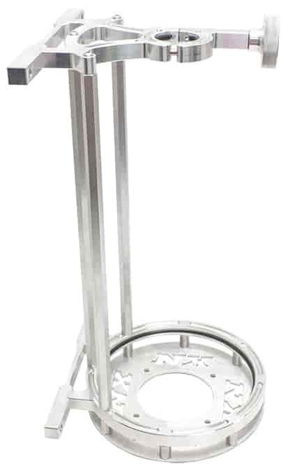 Stand-Up Billet Aluminum Bottle Bracket, Flat Mount, for (1) 10 lb. Bottle
