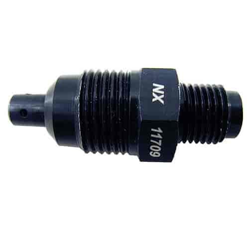 NHRA Safety Blow Off Fitting Fits Lightning 45, DF5, and NX Chrome Bottle Valve with Female Threads