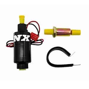 Motorcycle Pump Used For: Stand Alone or Nitrous Enrichment Fuel Supports 300Hp Gas / 150HP Methanol
