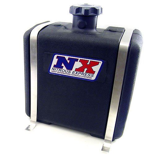 Water Methanol Reservoir w/Solenoid, Hose & Brackets 7 Gallons