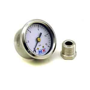 Fuel Pressure Gauge 1/8" NPT