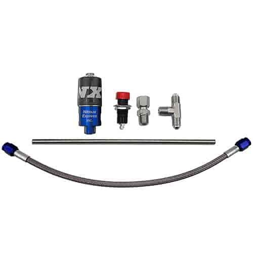 Nitrous Purge Valve System For Plate Systems with Integrated Solenoids