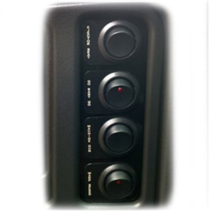 Custom In-Dash Switch Panel