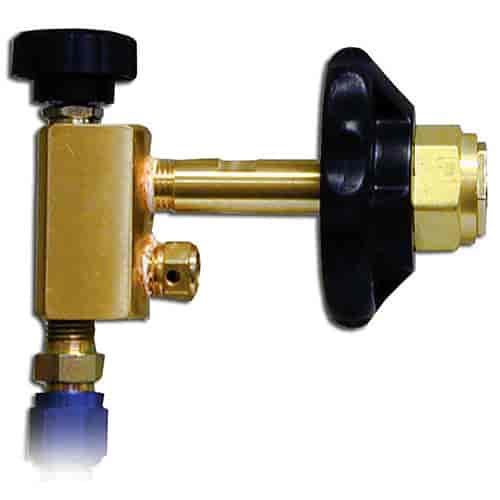 Economizing Nitrous Valve For Use with Next Generation Nitrous Pump