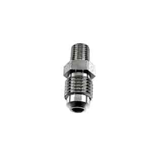 -4 MALE X 1/16 NPT MALE ( FORD FUEL RAIL FITTING)