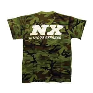 LARGE Camo TSHIRT WITH White NX