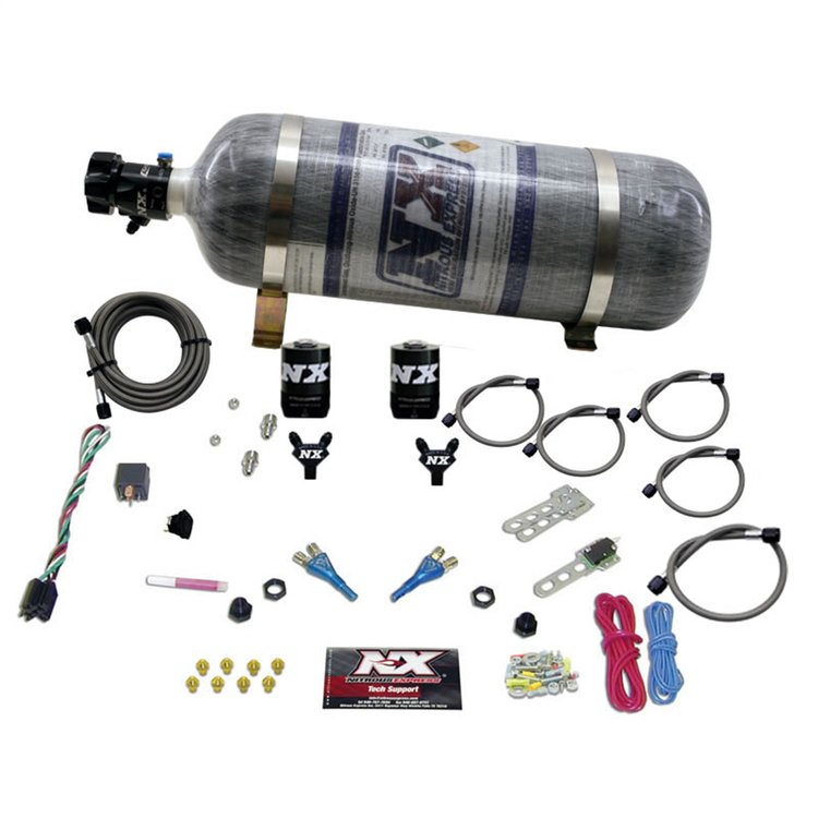 Dodge EFI Dual Nozzle Nitrous System Dual Stage