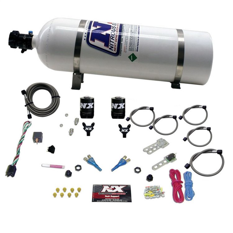 Dodge EFI Dual Nozzle Nitrous System Dual Stage