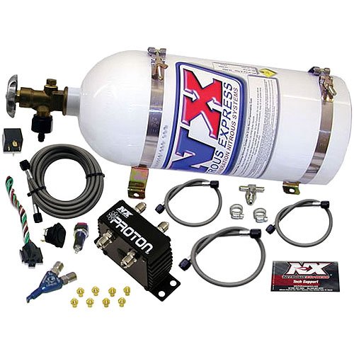 Standard Proton Single Nozzle Nitrous System Single Piranha Nozzle