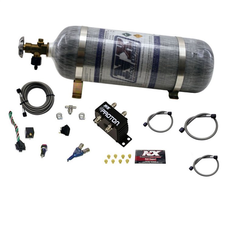 Standard Proton Single Nozzle Nitrous System Single Piranha Nozzle