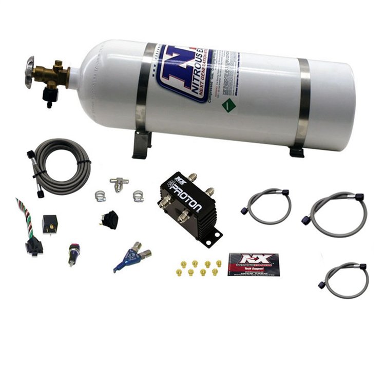 Standard Proton Single Nozzle Nitrous System Single Piranha Nozzle