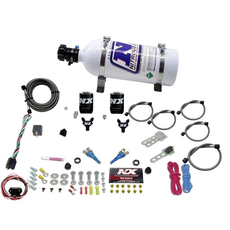 for Nissan 350Z/for Infinity G35 Fly-By-Wire Dual Nozzle Nitrous System Single Stage