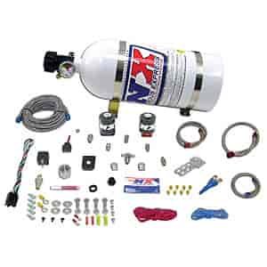 E85 CUSTOM SYSTEM FOR EFI (SINGLE NOZZLE APPLICATION) WITH 15 LB. BOTTLE