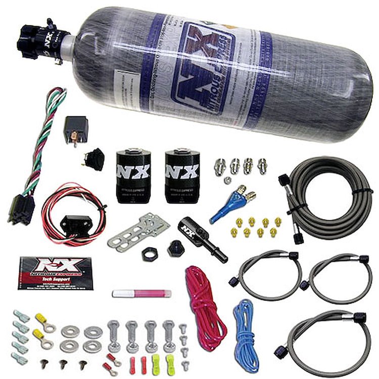 Ford 5.0L Coyote Single Nozzle Nitrous System Single Shark Nozzle