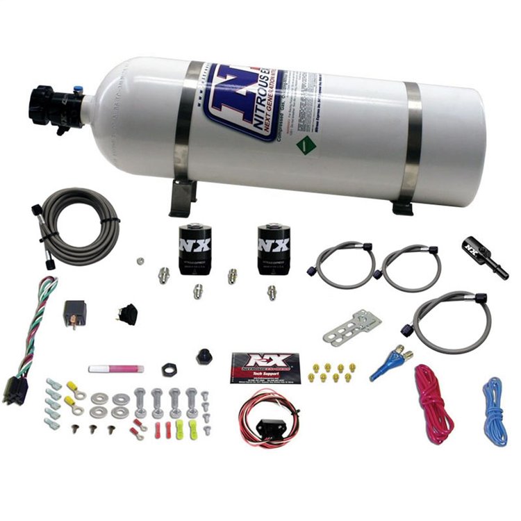 Ford 5.0L Coyote Single Nozzle Nitrous System Single Shark Nozzle
