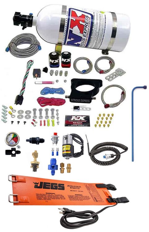 GM LS Nitrous Plate System Kit, 78 mm 3-Bolt Applications