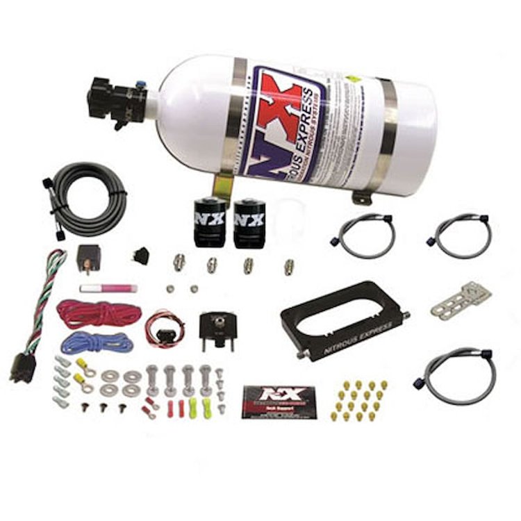 Ford 4 Valve Nitrous Plate System 1996-2004 Cobra and Mach 1 with Monoblade Throttle Body