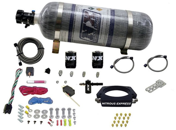 Nitrous Plate System fits Select Chevy Corvette C8 LT2 6.2L V8 [12 lb. Bottle]