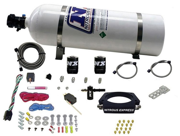Nitrous Plate System fits Select Chevy Corvette C8 LT2 6.2L V8 [15 lb. Bottle]