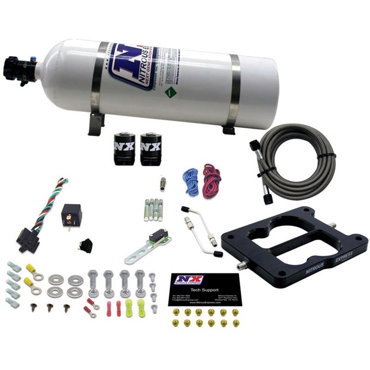 Conventional Stage 6 Nitrous Plate System QJet/Spread Bore Carb Spray Plate