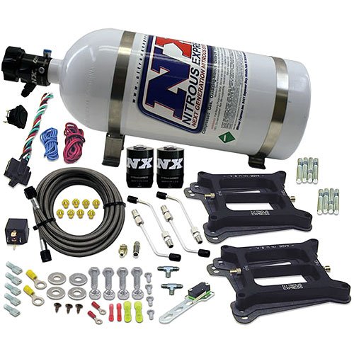 Conventional Stage 6 Nitrous Plate System Dual Holley 4150 Carb Spray Plates